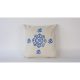 Handmade Cream Linen Cushion Cover (50 x 50 cm) | 100% Natural Fabric | Elegant & Soft Touch | Perfect for Home Decor & Cozy Living Spaces