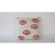 Handmade Cream Linen Cushion Cover (50 x 50 cm) | 100% Natural Fabric | Elegant & Soft Touch | Perfect for Home Decor & Cozy Living Spaces