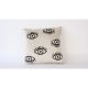 Handmade Velvet Cushion Cover (50 x 50 cm), Cream Color | 100% Soft Velvet | Perfect for Home Decor & Cozy Living Spaces, Elegant Touch