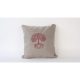 Handmade 100% Linen Cushion Cover, Brown, 50 x 50 cm | Soft & Durable | Perfect for Home Decor, Living Room, and Cozy Spaces