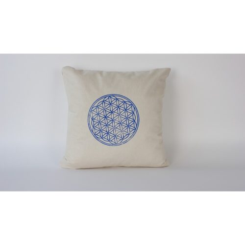 Handmade Cream Linen Cushion Cover (50 x 50 cm) | 100% Natural Fabric | Elegant & Soft Touch | Perfect for Home Decor & Cozy Living Spaces