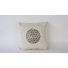 Handmade Cream Linen Cushion Cover (50 x 50 cm) | 100% Natural Fabric | Elegant & Soft Touch | Perfect for Home Decor & Cozy Living Spaces