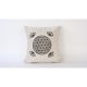 Handmade Velvet Cushion Cover (50 x 50 cm), Cream Color | 100% Soft Velvet | Perfect for Home Decor & Cozy Living Spaces, Elegant Touch