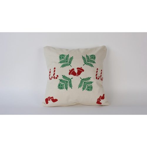 Handmade Cream Linen Cushion Cover (50 x 50 cm) | 100% Natural Fabric | Elegant & Soft Touch | Perfect for Home Decor & Cozy Living Spaces