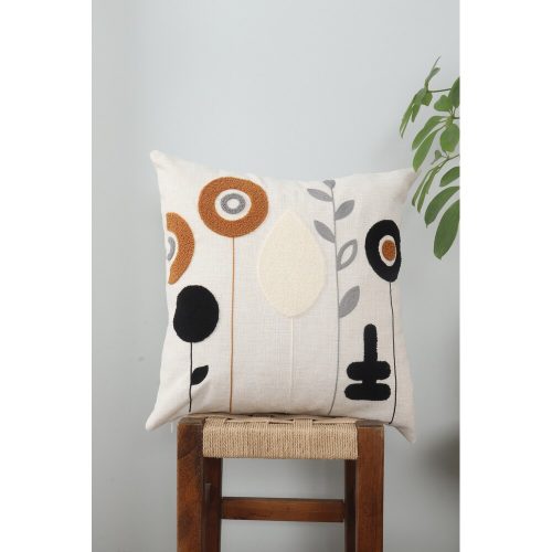 Elegant 100% Linen Cushion Cover, 43 x 43 cm | Soft & Durable | Perfect for Home Decor, Living Room & Bedroom | Stylish & Comfortable Accent