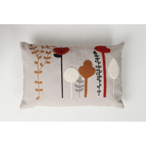 Elegant 100% Linen Cushion Cover with Silicone Filling, 43 x 25 cm | Soft & Durable | Perfect for Home Decor & Comfort in Living Spaces