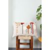 Elegant 100% Linen Cushion Cover with Silicone Filling, 43 x 25 cm | Soft & Durable | Perfect for Home Decor & Comfort in Living Spaces