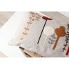 Elegant 100% Linen Cushion Cover with Silicone Filling, 43 x 25 cm | Soft & Durable | Perfect for Home Decor & Comfort in Living Spaces