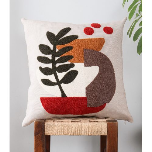 Elegant 100% Linen Cushion Cover, 43 x 43 cm | Soft & Durable | Perfect for Home Decor, Living Room & Bedroom | Stylish & Comfortable Accent