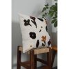 Premium Linen Cushion, 43 x 43 cm | Soft Silicone Filling | Stylish & Comfortable for Home Decor, Living Room, or Bedroom | Durable & Elegant Design