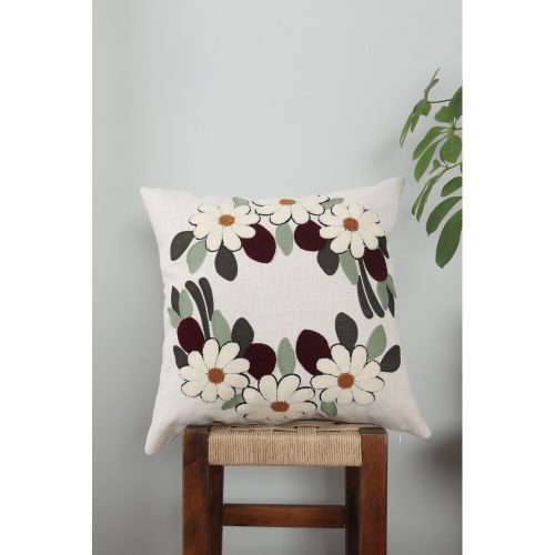 Elegant 100% Linen Cushion Cover, 43 x 43 cm | Soft & Durable | Perfect for Home Decor, Living Room & Bedroom | Stylish & Comfortable Accent