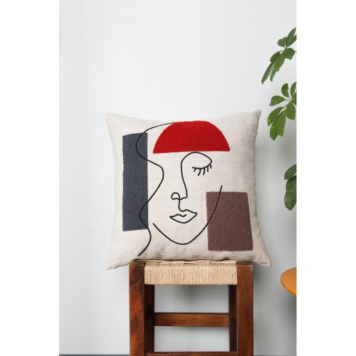 Elegant 100% Linen Cushion Cover, 43 x 43 cm | Soft & Durable | Perfect for Home Decor, Living Room & Bedroom | Stylish & Comfortable Accent