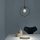 Elegant Black Wall Lamp, Metal Body, 10 x 12 cm, Height 100 cm, E14 Max 40W, IP20 | Glamorous Hotel-Style Lighting for Modern Spaces