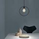 Elegant Black Wall Lamp, Metal Body, 10 x 12 cm, Height 100 cm, E14 Max 40W, IP20 | Glamorous Hotel-Style Lighting for Modern Spaces