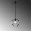 Elegant Black Wall Lamp, Metal Body, 10 x 12 cm, Height 100 cm, E14 Max 40W, IP20 | Glamorous Hotel-Style Lighting for Modern Spaces