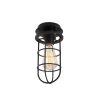 Elegant Black Wall Lamp, Metal Body, 10 x 12 cm, Height 100 cm, E14 Max 40W, IP20 | Glamorous Hotel-Style Lighting for Modern Spaces