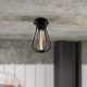 Elegant Black Wall Lamp, Metal Body, 10 x 12 cm, Height 100 cm, E14 Max 40W, IP20 | Glamorous Hotel-Style Lighting for Modern Spaces