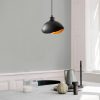 Elegant Black Wall Lamp, Metal Body, 10 x 12 cm, Height 100 cm, E14 Max 40W, IP20 | Glamorous Hotel-Style Lighting for Modern Spaces