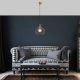 Elegant Black Wall Lamp, Metal Body, 10 x 12 cm, Height 100 cm, E14 Max 40W, IP20 | Glamorous Hotel-Style Lighting for Modern Spaces