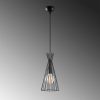 Elegant Black Wall Lamp, Metal Body, 10 x 12 cm, Height 100 cm, E14 Max 40W, IP20 | Glamorous Hotel-Style Lighting for Modern Spaces