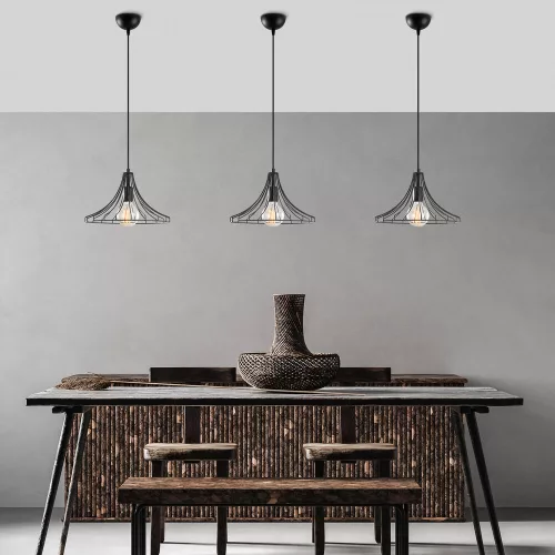 Opviq, 525NOR1591, Elegant black wall lamp, metal housing, 10 x 12 cm, height 100 cm, Max 40W, IP20 | Glamorous hotel-style lighting for modern spaces