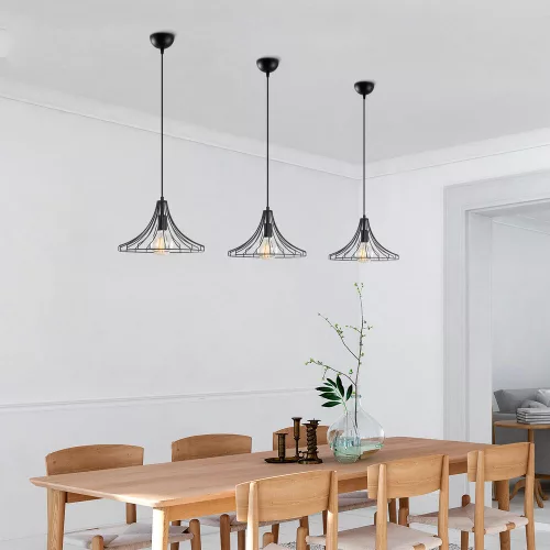 Opviq, 525NOR1591, Elegant black wall lamp, metal housing, 10 x 12 cm, height 100 cm, Max 40W, IP20 | Glamorous hotel-style lighting for modern spaces