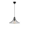 Elegant Black Wall Lamp, Metal Body, 10 x 12 cm, Height 100 cm, E14 Max 40W, IP20 | Glamorous Hotel-Style Lighting for Modern Spaces