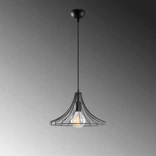 Opviq, 525NOR1591, Elegant black wall lamp, metal housing, 10 x 12 cm, height 100 cm, Max 40W, IP20 | Glamorous hotel-style lighting for modern spaces