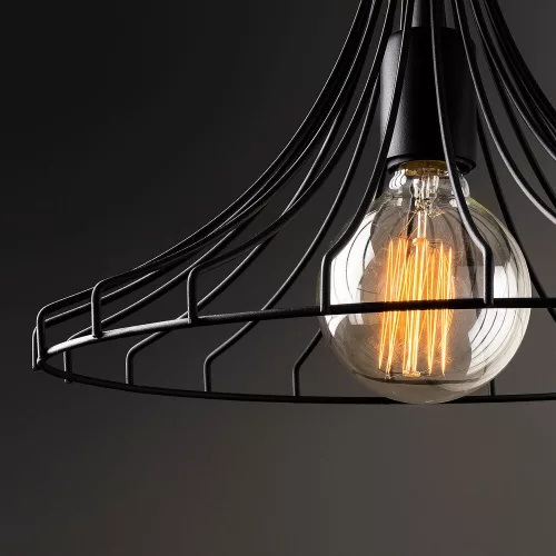 Opviq, 525NOR1591, Elegant black wall lamp, metal housing, 10 x 12 cm, height 100 cm, Max 40W, IP20 | Glamorous hotel-style lighting for modern spaces