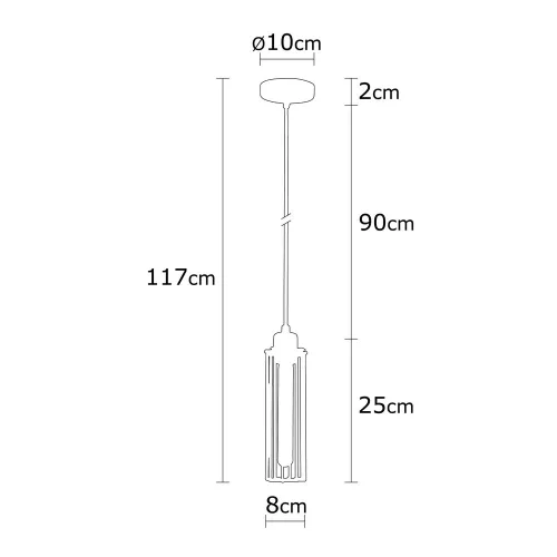 Opviq, 525NOR1463, Elegant black wall lamp, metal housing, 10 x 12 cm, height 100 cm, Max 40W, IP20 | Glamorous hotel-style lighting for modern spaces