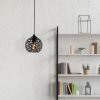 Elegant Black Wall Lamp, Metal Body, 10 x 12 cm, Height 100 cm, E14 Max 40W, IP20 | Glamorous Hotel-Style Lighting for Modern Spaces