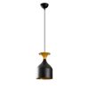 Elegant Black Wall Lamp, Metal Body, 10 x 12 cm, Height 100 cm, E14 Max 40W, IP20 | Glamorous Hotel-Style Lighting for Modern Spaces