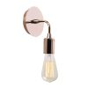 Elegant Black Wall Lamp, Metal Body, 10 x 12 cm, Height 100 cm, E14 Max 40W, IP20 | Glamorous Hotel-Style Lighting for Modern Spaces
