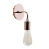Elegant Black Wall Lamp, Metal Body, 10 x 12 cm, Height 100 cm, E14 Max 40W, IP20 | Glamorous Hotel-Style Lighting for Modern Spaces