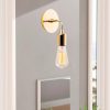Elegant Black Wall Lamp, Metal Body, 10 x 12 cm, Height 100 cm, E14 Max 40W, IP20 | Glamorous Hotel-Style Lighting for Modern Spaces