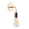 Elegant Black Wall Lamp, Metal Body, 10 x 12 cm, Height 100 cm, E14 Max 40W, IP20 | Glamorous Hotel-Style Lighting for Modern Spaces