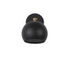 Elegant Black Wall Lamp, Metal Body, 10 x 12 cm, Height 100 cm, E14 Max 40W, IP20 | Glamorous Hotel-Style Lighting for Modern Spaces