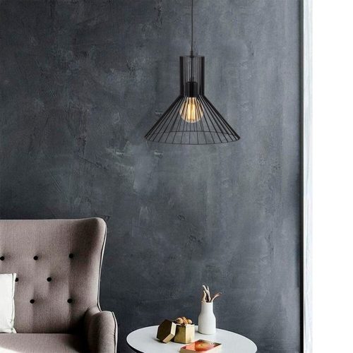 Elegant Black Wall Lamp, Metal Body, 10 x 12 cm, Height 100 cm, E14 Max 40W, IP20 | Glamorous Hotel-Style Lighting for Modern Spaces