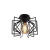 Elegant Black Wall Lamp, Metal Body, 10 x 12 cm, Height 100 cm, E14 Max 40W, IP20 | Glamorous Hotel-Style Lighting for Modern Spaces