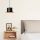 Elegant Black Wall Lamp, Metal Body, 10 x 12 cm, Height 100 cm, E14 Max 40W, IP20 | Glamorous Hotel-Style Lighting for Modern Spaces