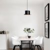 Elegant Black Wall Lamp, Metal Body, 10 x 12 cm, Height 100 cm, E14 Max 40W, IP20 | Glamorous Hotel-Style Lighting for Modern Spaces