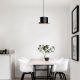 Elegant Black Wall Lamp, Metal Body, 10 x 12 cm, Height 100 cm, E14 Max 40W, IP20 | Glamorous Hotel-Style Lighting for Modern Spaces