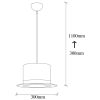 Elegant Black Wall Lamp, Metal Body, 10 x 12 cm, Height 100 cm, E14 Max 40W, IP20 | Glamorous Hotel-Style Lighting for Modern Spaces