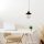 Elegant Black Wall Lamp, Metal Body, 10 x 12 cm, Height 100 cm, E14 Max 40W, IP20 | Glamorous Hotel-Style Lighting for Modern Spaces