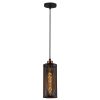 Elegant Black Wall Lamp, Metal Body, 10 x 12 cm, Height 100 cm, E14 Max 40W, IP20 | Glamorous Hotel-Style Lighting for Modern Spaces