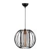 Elegant Black Wall Lamp, Metal Body, 10 x 12 cm, Height 100 cm, E14 Max 40W, IP20 | Glamorous Hotel-Style Lighting for Modern Spaces