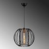 Elegant Black Wall Lamp, Metal Body, 10 x 12 cm, Height 100 cm, E14 Max 40W, IP20 | Glamorous Hotel-Style Lighting for Modern Spaces