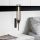 Elegant Black Wall Lamp, Metal Body, 10 x 12 cm, Height 100 cm, E14 Max 40W, IP20 | Glamorous Hotel-Style Lighting for Modern Spaces
