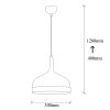 Elegant Black Wall Lamp, Metal Body, 10 x 12 cm, Height 100 cm, E14 Max 40W, IP20 | Glamorous Hotel-Style Lighting for Modern Spaces