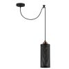 Elegant Black Wall Lamp, Metal Body, 10 x 12 cm, Height 100 cm, E14 Max 40W, IP20 | Glamorous Hotel-Style Lighting for Modern Spaces